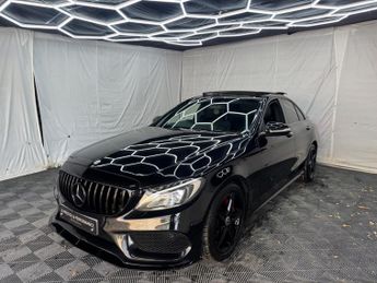 Mercedes-Benz C Class 2.1 C220 BlueTEC AMG Line (Premium) G-Tronic+ Euro 6 (s/s) 4dr