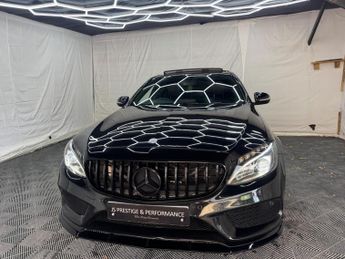 Mercedes-Benz C Class 2.1 C220 BlueTEC AMG Line (Premium) G-Tronic+ Euro 6 (s/s) 4dr