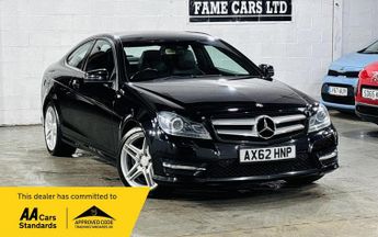 Mercedes C Class 1.6 C180 BlueEfficiency AMG Sport G-Tronic+ Euro 5 (s/s) 2dr