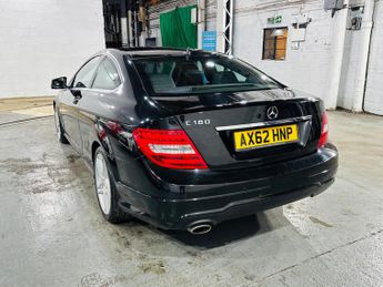 Mercedes-Benz C Class 1.6 C180 BlueEfficiency AMG Sport G-Tronic+ Euro 5 (s/s) 2dr