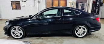 Mercedes-Benz C Class 1.6 C180 BlueEfficiency AMG Sport G-Tronic+ Euro 5 (s/s) 2dr