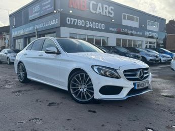 Mercedes C Class 1.6 C200d AMG Line (Premium) G-Tronic+ Euro 6 (s/s) 4dr