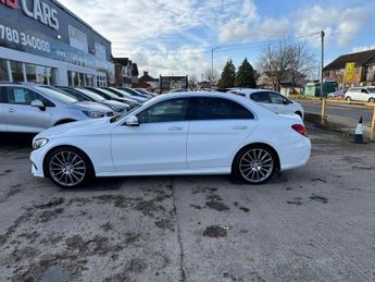 Mercedes-Benz C Class 1.6 C200d AMG Line (Premium) G-Tronic+ Euro 6 (s/s) 4dr