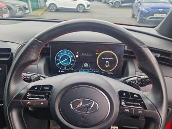 Hyundai Tucson 1.6 h T-GDi N Line SUV 5dr Petrol Hybrid Auto Euro 6 (s/s) (230 