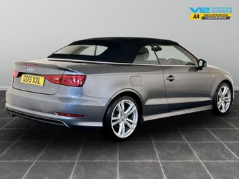 Audi A3 Cabriolet 2.0 TDI S line S Tronic Euro 6 (s/s) 2dr