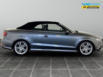 Audi A3 Cabriolet 2.0 TDI S line S Tronic Euro 6 (s/s) 2dr