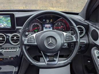 Mercedes-Benz C Class 2.1 C220d AMG Line (Premium) G-Tronic+ Euro 6 (s/s) 4dr
