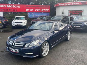 Mercedes-Benz E Class 3.0 E350 CDI V6 BlueEfficiency Sport Cabriolet G-Tronic Euro 5 2