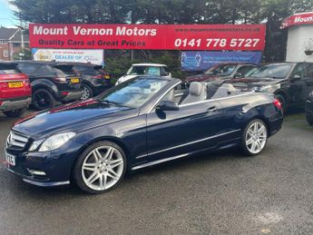 Mercedes-Benz E Class 3.0 E350 CDI V6 BlueEfficiency Sport Cabriolet G-Tronic Euro 5 2