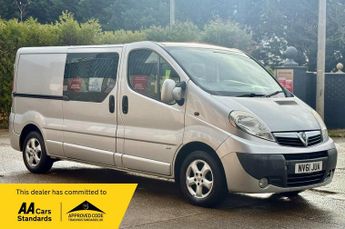 Vauxhall Vivaro 2.0 2900 CDTi Sportive Crew Van FWD L3 5dr