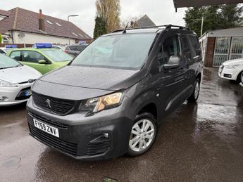 Peugeot Partner 1.5 BlueHDi 1000 Asphalt Standard Panel Van EAT8 SWB Euro 6 (s/s
