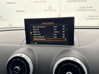 Audi A3 1.5 TFSI CoD Black Edition Sportback S Tronic Euro 6 (s/s) 5dr