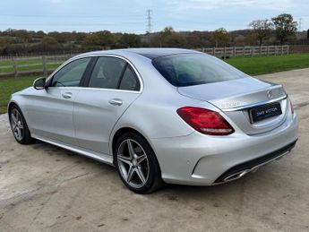 Mercedes-Benz C Class 2.1 C220d AMG Line (Premium Plus) 7G-Tronic+ Euro 6 (s/s) 4dr