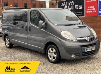 Vauxhall Vivaro 2.0 2900 CDTi Sportive Crew Van FWD L3 5dr