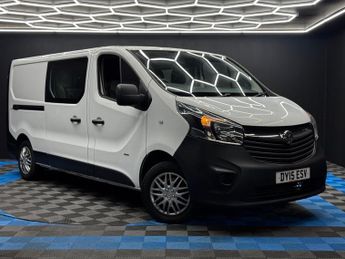 Vauxhall Vivaro 1.6 CDTi 2900 Crew Van L2 H1 Euro 5 5dr (6 Seat)