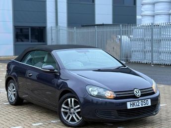 Volkswagen Golf TDi 1.6 TDI BlueMotion Tech S Cabriolet Euro 5 (s/s) 2dr