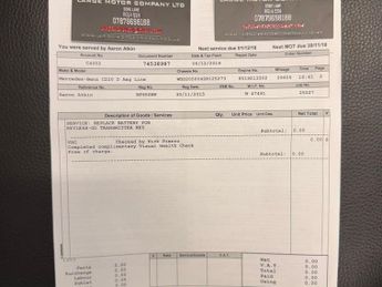 Mercedes-Benz C Class 2.1 C220d AMG Line (Premium) 7G-Tronic+ Euro 6 (s/s) 4dr