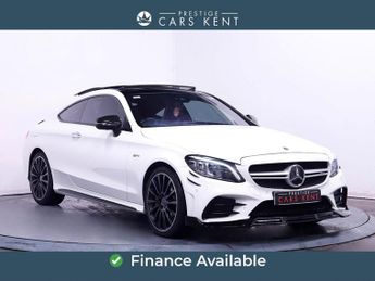 Mercedes C Class 3.0 C43 V6 AMG (Premium Plus) Coupe 2dr Petrol G-Tronic+ 4MATIC 