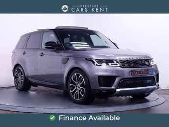 Land Rover Range Rover Sport 2.0 P400e 13.1kWh HSE Silver SUV 5dr Petrol Plug-in Hybrid Auto 