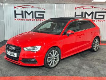 Audi A3 2.0 TDI S line Sportback S Tronic quattro Euro 6 (s/s) 5dr
