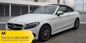 Mercedes C Class 2.1 C220d AMG Line Cabriolet G-Tronic+ Euro 6 (s/s) 2dr