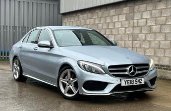Mercedes C Class 2.1 C220d AMG Line G-Tronic+ Euro 6 (s/s) 4dr