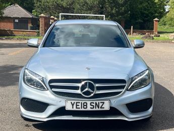 Mercedes-Benz C Class 2.1 C220d AMG Line G-Tronic+ Euro 6 (s/s) 4dr