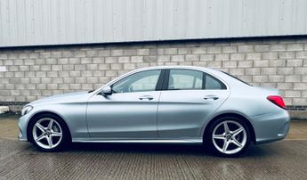 Mercedes-Benz C Class 2.1 C220d AMG Line G-Tronic+ Euro 6 (s/s) 4dr