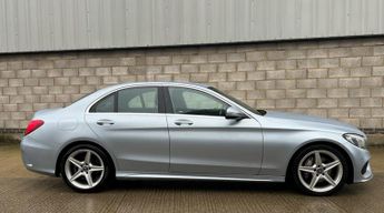 Mercedes-Benz C Class 2.1 C220d AMG Line G-Tronic+ Euro 6 (s/s) 4dr
