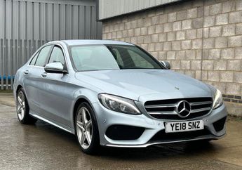 Mercedes-Benz C Class 2.1 C220d AMG Line G-Tronic+ Euro 6 (s/s) 4dr