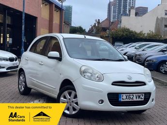 Nissan Micra 1.2 12V Acenta Hatchback 5dr Petrol CVT Euro 5 (80 ps)