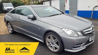 Mercedes E Class 2.1 E250 CDI BlueEfficiency Sport G-Tronic+ Euro 5 (s/s) 2dr