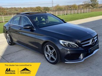 Mercedes C Class 2.1 C220d AMG Line (Premium Plus) 7G-Tronic+ Euro 6 (s/s) 4dr
