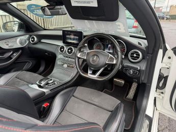 Mercedes-Benz C Class 3.0 C43 V6 AMG (Premium Plus) Cabriolet G-Tronic+ 4MATIC Euro 6 