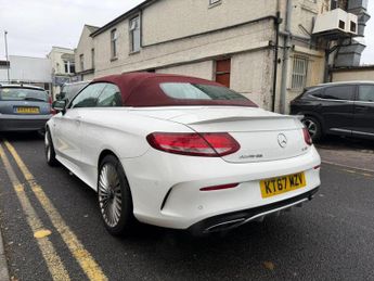 Mercedes-Benz C Class 3.0 C43 V6 AMG (Premium Plus) Cabriolet G-Tronic+ 4MATIC Euro 6 