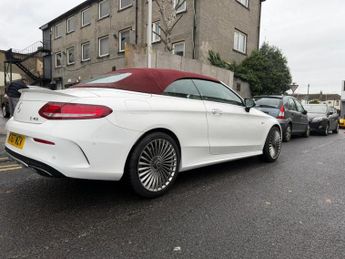 Mercedes-Benz C Class 3.0 C43 V6 AMG (Premium Plus) Cabriolet G-Tronic+ 4MATIC Euro 6 