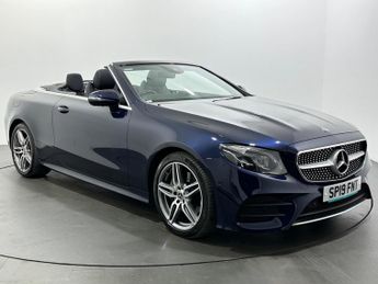 Mercedes E Class 2.0 E220d AMG Line Cabriolet G-Tronic+ Euro 6 (s/s) 2dr