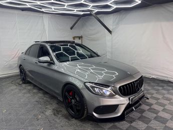 Mercedes C Class 2.1 C300dh AMG Line (Premium Plus) G-Tronic+ Euro 6 (s/s) 4dr