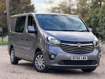 Vauxhall Vivaro 1.6 CDTi 2900 BiTurbo Sportive Crew Van L1 H1 Euro 6 (s/s) 5dr (