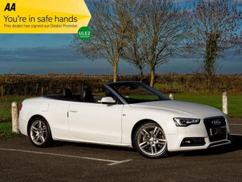 Audi A5 2.0 TDI S line Convertible 2dr Diesel Multitronic Euro 6 (s/s) (
