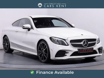 Mercedes C Class 1.5 C200 MHEV AMG Line (Premium) Coupe 2dr Petrol G-Tronic+ Euro