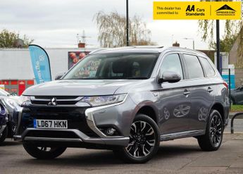Mitsubishi Outlander 2.0h 12kWh 4h SUV 5dr Petrol Plug-in Hybrid CVT 4WD Euro 6 (s/s)