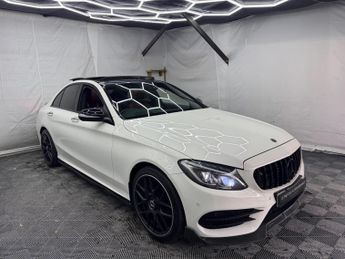Mercedes C Class 2.0 C200 AMG Line (Premium Plus) Saloon 4dr Petrol G-Tronic+ Eur
