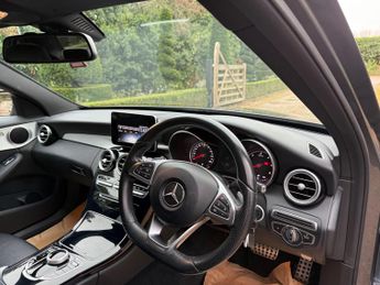 Mercedes-Benz C Class 2.1 C220d AMG Line G-Tronic+ Euro 6 (s/s) 4dr