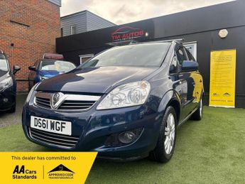 Vauxhall Zafira 1.6 16V Design Euro 5 5dr (SNav)