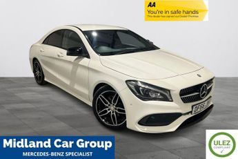 Mercedes CLA 1.6 CLA180 AMG Line Coupe 7G-DCT Euro 6 (s/s) 4dr
