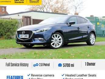 Mazda 3 2.0 SKYACTIV-G Sport Nav Euro 6 (s/s) 5dr