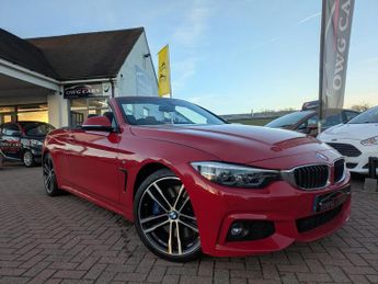 BMW 430 2.0 430i M Sport Convertible 2dr Petrol Auto Euro 6 (s/s) (252 p