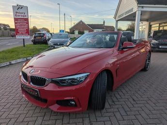 BMW 4 Series 2.0 430i M Sport Convertible 2dr Petrol Auto Euro 6 (s/s) (252 p