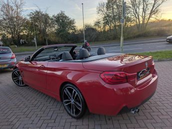 BMW 4 Series 2.0 430i M Sport Convertible 2dr Petrol Auto Euro 6 (s/s) (252 p